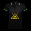 SOL'S Ladies Pasadena Tipped Cotton Piqué Polo Shirt Thumbnail