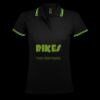 SOL'S Ladies Pasadena Tipped Cotton Piqué Polo Shirt Thumbnail