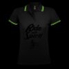 SOL'S Ladies Pasadena Tipped Cotton Piqué Polo Shirt Thumbnail