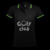 SOL'S Ladies Pasadena Tipped Cotton Piqué Polo Shirt Thumbnail
