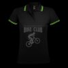 SOL'S Ladies Pasadena Tipped Cotton Piqué Polo Shirt Thumbnail