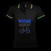 SOL'S Ladies Pasadena Tipped Cotton Piqué Polo Shirt Thumbnail