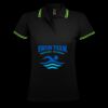 SOL'S Ladies Pasadena Tipped Cotton Piqué Polo Shirt Thumbnail