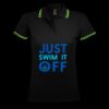 SOL'S Ladies Pasadena Tipped Cotton Piqué Polo Shirt Thumbnail