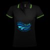 SOL'S Ladies Pasadena Tipped Cotton Piqué Polo Shirt Thumbnail
