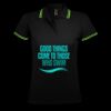 SOL'S Ladies Pasadena Tipped Cotton Piqué Polo Shirt Thumbnail