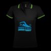 SOL'S Ladies Pasadena Tipped Cotton Piqué Polo Shirt Thumbnail