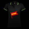 SOL'S Ladies Pasadena Tipped Cotton Piqué Polo Shirt Thumbnail