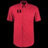 Kustom Kit Premium Short Sleeve Classic Fit Oxford Shirt Thumbnail