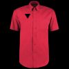 Kustom Kit Premium Short Sleeve Classic Fit Oxford Shirt Thumbnail