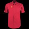 Kustom Kit Premium Short Sleeve Classic Fit Oxford Shirt Thumbnail